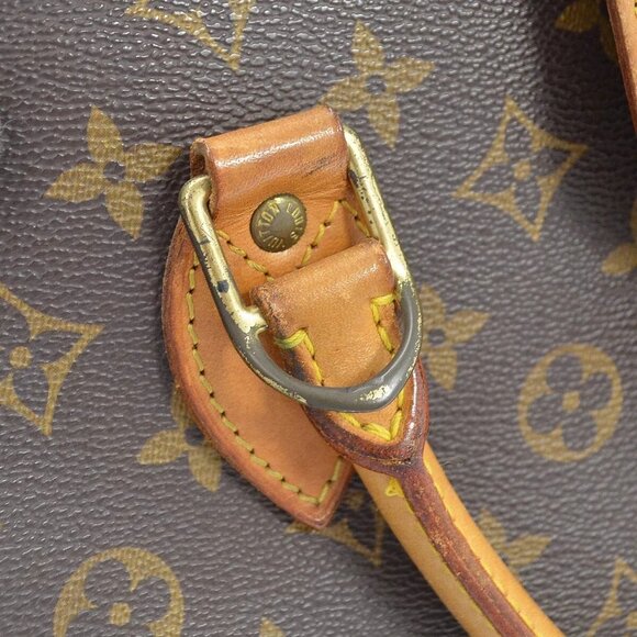 483365BE (X5) Louis Vuitton Hand Bag Brown Monogram - Picture 4 of 12